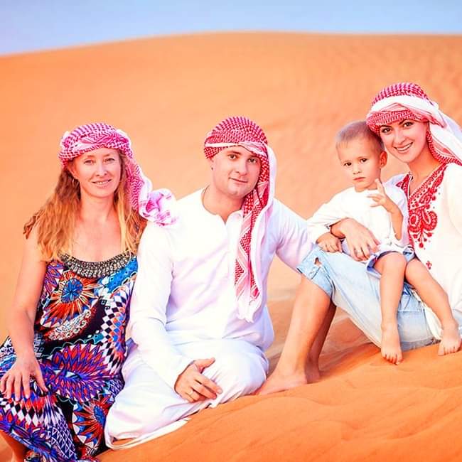 Evening desert safari Photography
